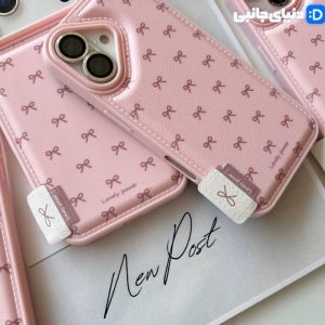 گارد دخترانه صورتی پافر پاپیون کد D1009 | دنیای جانبی