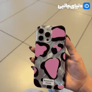 گارد گوشی فانتزی لئوپارد صورتی کد D1001 | دنیای جانبی