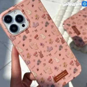 قاب گوشی فانتزی خرگوشی گلدار