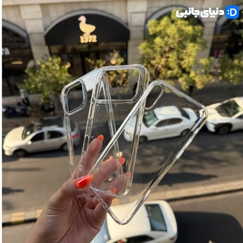 قاب گوشی فول شفاف تلقی
