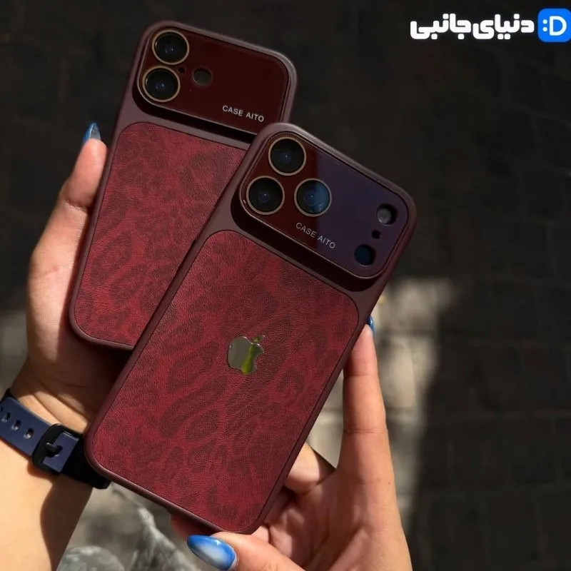 قاب گوشی leopard cherry