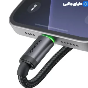 کابل تبدیل USB به microUSB مک دودو مدل CA-2280 طول 2 متر کد KA1041 | دنیای جانبی